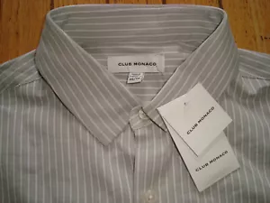 CLUB MONACO MEN'S COTTON / POLYESTER SHIRT SIZE XS EXTRA SMALL BNWT@$119.50 - Picture 1 of 12