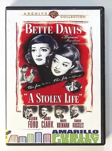 A Stolen Life (DVD, 1946) - Bette Davis, Glenn Ford, Dane Clark, Walter Brennan - Foto 1 di 3