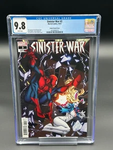 Sinister War #3 CGC 9.8 (2021) - Gomez Variant 1:25 - Spider-Man - Picture 1 of 2