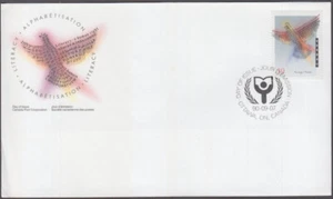 KANADA SC # 1288 FDC FEIERN LITERATUR JAHR - SIEHE HEBRÄISCHES ALPHABET LINKER FLÜGEL OBEN - Bild 1 von 1