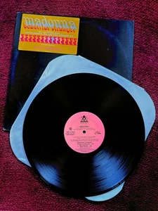 MADONNA SHAGS BEAUTIFUL STRANGER 12" US VINYL PROMO HYPE STICKER MOVIE AUSTIN LP - Imagen 1 de 7