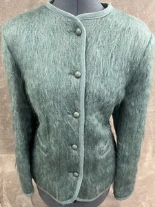 THE DUNEDIN By TRADITION Damen Vintage Langhaar Wollmischung Jacke - Bild 1 von 6