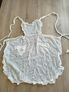 Vintage Children's Women's School Apron. Czechoslovakia. 1970-80 Original DM - Picture 1 of 18