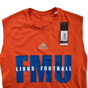 Florida Memorial Lions Fußball Adidas Techfit Tank Top Herren XL orange Shirt FMU - Bild 1 von 10