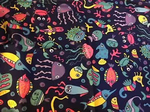 Lush 💥 Knot Wrap Furoshiki 🐟🐟 Plenty of Fish 🐠🐠Tuch neu - Bild 1 von 3