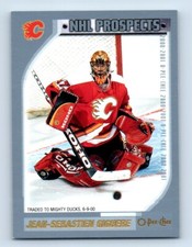2000-01 O-Pee-Chee Jean-Sebastien Giguere Anaheim Mighty Ducks #319