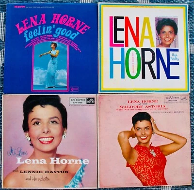 LENA HORNE~4 Vocal Jazz~Blues~Soul Albums~Cotton Club~Actress~Sex Symbol Foto 1 de 3