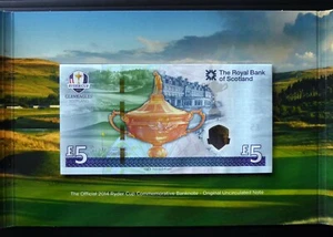 GB 2004 Ryder Cup banconota commemorativa edizione limitata in cartella speciale - Foto 1 di 3