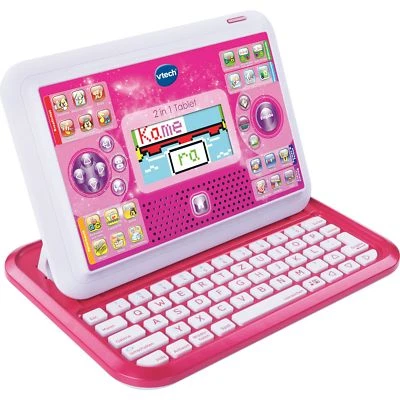 VTech 2 in 1 Tablet pink, Lerncomputer - Bild 1 von 3