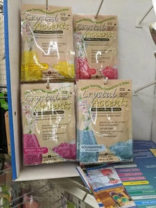 Crystal Accents Water - Storing Crystals - PURCHASING ONLY ONE PACKET -LMK Color - Picture 1 of 6