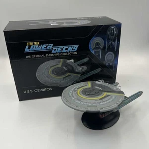 Star Trek Eaglemoss XL (BIG) Lower Decks U.S.S. Cerritos NCC-75567 NEW (No Mag) - Picture 1 of 4