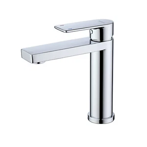 Decaura Bathroom Basin Mixer Tap Sink Mixer Counter Top Taps Brass Chrome WELS - Picture 1 of 7
