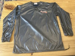 Vintage Atlanta Braves Pullover Batting Style Jacket By Wilson Size Large MLB - Picture 1 of 10