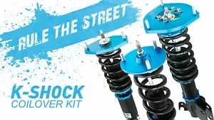 KSHOCK COILOVER FOR AUDI A4 B9 24 LEVEL DAMPING FULL SET - Picture 1 of 2