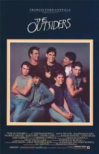 THE OUTSIDERS Movie POSTER 11 x 17 Thomas Howell, Matt Dillon, Tom Cruise, B - Picture 1 of 1