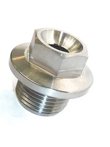KTM 690 SMC R 2012-2024 TOP YOKE CENTRAL TRIPLE CLAMP BOLT TITANIUM M20X1.5 - Picture 1 of 7