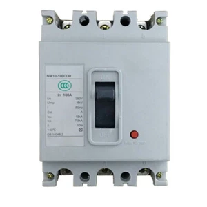 3 pole 100A Molded Case Circuit Breaker For CHINT NM10-100/330 - Picture 1 of 5