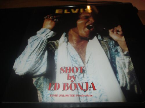 RARE! LIVRE NEUF "ELVIS PRESLEY SHOT BY ED BONJA" Elvis Unlimited Production