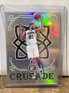 Tim Duncan 2016-17 Panini Excalibur Crusade Silver #86