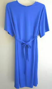 VTG..2 PC..BLUE..CLASSIC..DRESS..w SHEER JACKET..NEW OLD STOCK..sz 3X - Bild 1 von 6