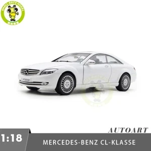 1/18 AUTOart 76166 Mercedes-Benz CL Klasse Classe White Diecast Model Toy Car - Picture 1 of 18
