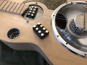 JSA Nd144-D "Double" Electromagnetic Electric / Acoustic Guitar Pickup - Picture 1 of 11