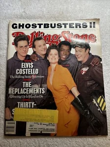 Rolling Stone Magazine June 1 1989 Issue 553 Ghostbusters II Elvis Costello - Picture 1 of 7