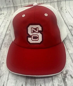 Auténtica gorra Ahead Performance NC State roja blanca ajustable - Imagen 1 de 7