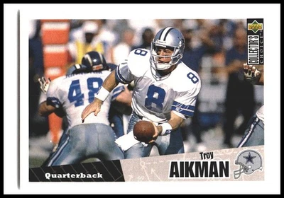 1996 Collector's Choice #295 Troy Aikman - Image 1 of 2