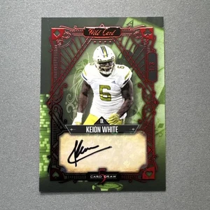 2023 Wild Card 5 Card Draw Keion White RC Auto /3 - Picture 1 of 2