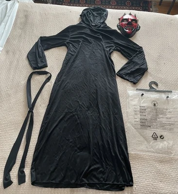 Star Wars Lucasfilm Darth Maul Adult S Youth XL Halloween Costume Mask Tunic - Image 1 of 4