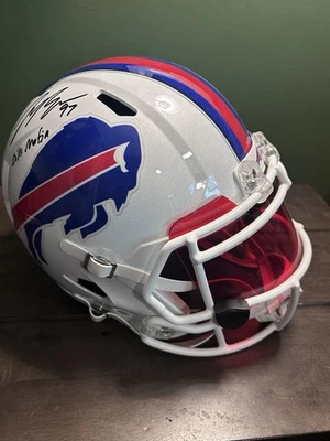 riddell football helmet signed full authentic - Image 1 of 4