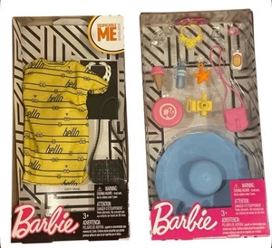 2 Stück Barbie Fashion - Zubehörpaket und Minion Hello Kleid NEU - Bild 1 von 2