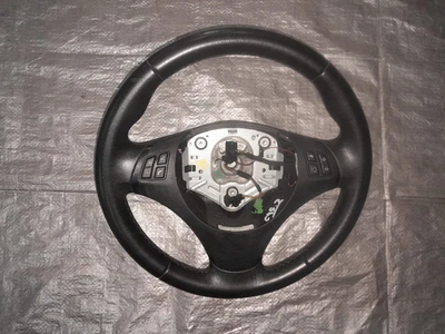 👍 2006-2011 BMW  325i  STEERING WHEEL  OEM Black  2007 2008 2009 2010 - Image 1 of 4