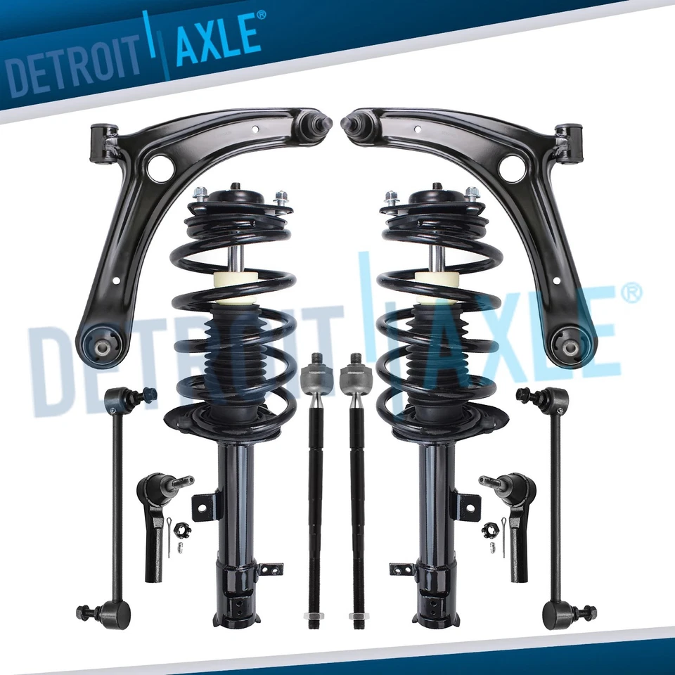 Brazos de control inferiores puntales delanteros barras estabilizadoras para Dodge Caliber 2007-2012 Foto 1 de 4