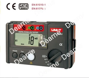 UNI-T UT582 Digital RCD ELCB Tester AUTO RAMP/ phase switch 10-500mA measure - Picture 1 of 6
