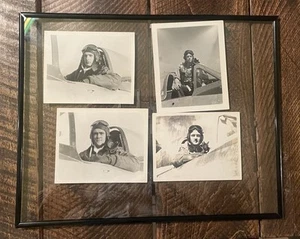WWII Original Army Air Corps Framed Photos - Picture 1 of 1