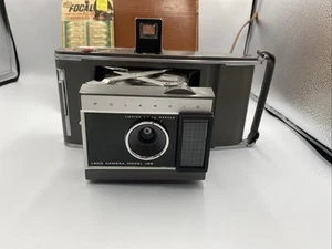 Polaroid Electric Eye Land Camera Model J66 With Original Leather Case NOTTESTED - Picture 1 of 15