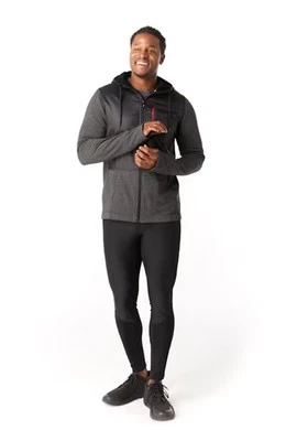 Smartwool Men's Merino Sport Fleece Full Zip Hybrid Hoodie | Size L - Image 1 of 4