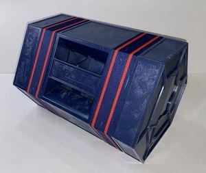 Vintage ROLYKIT - Blue Roll Up Organizer - Arts Crafts Fishing Tackle Box Tools - Picture 1 of 11