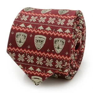Corbata roja para hombre Marvel Guardianes de la Galaxia Fair Isle - Imagen 1 de 5