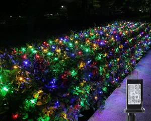 4Ft X 6Ft Christmas Net Mesh Lights, 8 Modes Timer Waterproof Christmas Decor - Picture 1 of 8