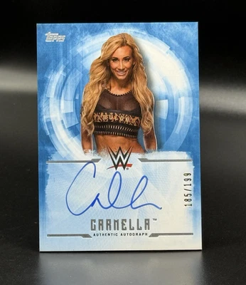 Carmella 2017 Topps WWE Undisputed Autographs /199 - Image 1 of 2