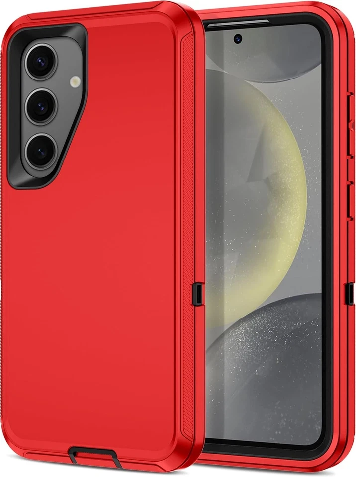 For Samsung Galaxy S24 S24+ Plus Case Shockproof Phone Cover Belt Clip Holster - Image 1 of 1