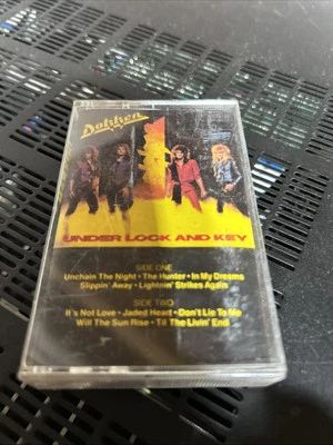 Dokken "Under Lock And Key" 1985 Cassette Tape  - Image 1 of 4