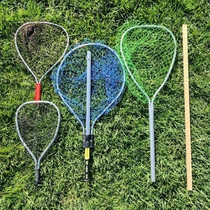 Juego de 4 redes de pesca - Red de desembarco serie Sportsman, aro 17 x 19, trucha, etc. - Imagen 1 de 13