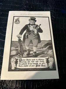 early 1900s MAGAZINE AD #A5-162 - WHITE ROCK WATER - Picture 1 of 1