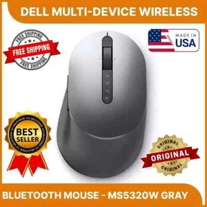 Dell Multi-Device Wireless Bluetooth Mouse - MS5320W - Picture 1 of 4