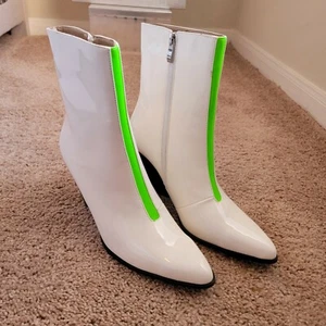White Boots Brand New Size 7.5 from Ego Shoes - Picture 1 of 6