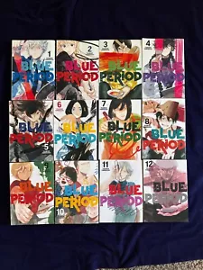 Blue Period Vol. 1-12 Manga Complete Perfect Condition - Picture 1 of 2
